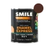 Краска молотковая 3 в 1 SMILE EXPRESS 0,7л темно-коричневая