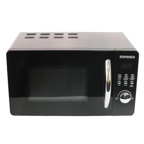 Микроволновая печь GRUNHELM 20UX71-L черная 20л 800Вт (5уровней мощности) кнопочная Микроволновая печь GRUNHELM 20UX71-L черная 20л 800Вт (5уровней мощности) кнопочная