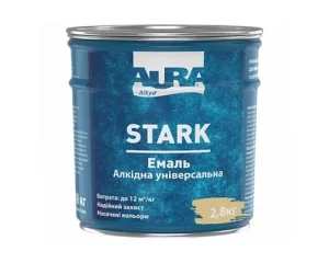 Эмаль алкидная универсальная AURA STARK бежевая 2,8 кг