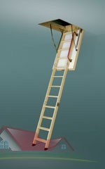 Чердачная лестница FAKRO LTК Termo (люк 60х120)