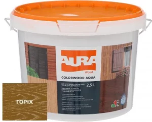 Лазурь для дерева AURA ColorWood 2,5л орех