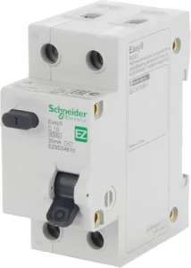Дифференциальный автомат SCHNEIDER ELECTRIC 1р+N 10А 30мА С АС EZ9D34610