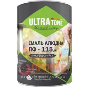 Эмаль алкидная ДНЕПР-КОНТАКТ ULTRAtone ПФ-115 белый 2,8 кг