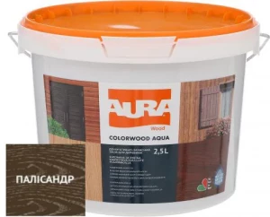 Лазурь для древесины AURA ColorWood 2,5л палисандр