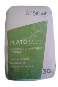 Штукатурка PLATO старт 30кг