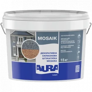 Штукатурка AURA Luxpro Mosaik M15 зерно 1,5мм В253 15кг