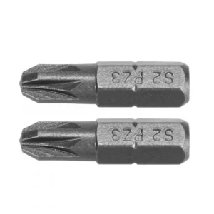 Бита YATO PZ3*25мм HEX 1/4 AISI S2 2шт YT-77882