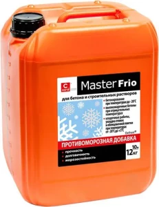 Противоморозная добавка Coral Master-Frio 10л