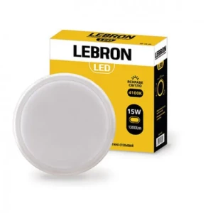 Светильник LED LEBRON L-WLR 15W круглый 4100К 1300Lm