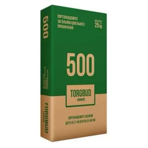 Цемент TORGBUD ПЦ-ИИ/А-Ш М-500 25кг
