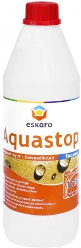 Грунтовка ESKARO Aqustop Facade 50 1л Грунтовка ESKARO Aqustop Facade 50 1л