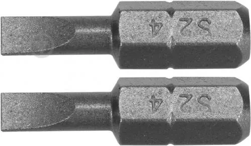Бита YATO SL5*25мм HEX 1/4 AISI S2 2шт YT-77892 Бита YATO SL5*25мм HEX 1/4 AISI S2 2шт YT-77892