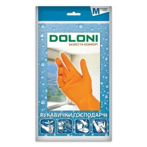 Перчатки DOLONI хозяйственные M 4545