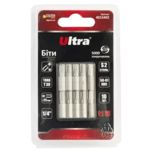 Бита Sigma Ultra Torx T30 25мм блистер 10шт 4015402