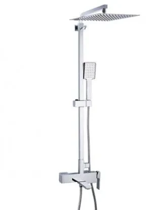 Душевая система GAPPO G2407-8 белый хром 35 Душевая система GAPPO G2407-8 белый хром 35