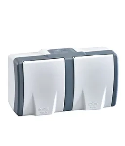 Розетка 2-я ж/з Mono Electric OCTANS IP54 154-020007-120, арт. 17907 (шт.)