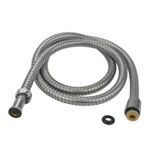 Шланг для душа WEZER,WKR-015-150 серебро 150см подшип.хром коробка
