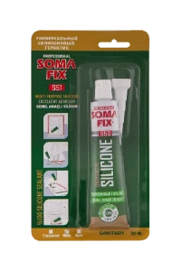 Силикон SOMA FIX 50мл белый
