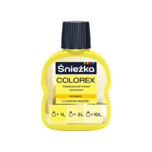 Краситель SNIEZKA Colorex 100мл 12 солнечно-желтый