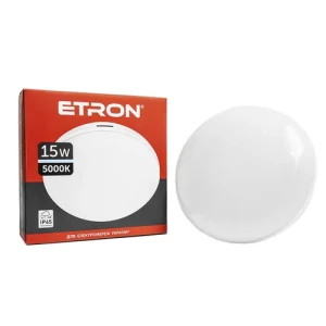Светильник ЛЕД ETRON круг 1-ЭСР-504-С 15W 5000К