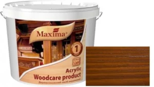 Деревозащитное средство MAXIMA Acrylic 2,5л красное дерево