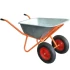 Тачка строительная ШАГ 2-х колесная 90л 180кг d400мм Н 23082