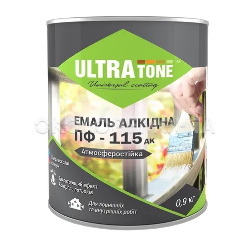 Эмаль алкидная ДНЕПР-КОНТАКТ ULTRAtone ПФ-115 светло-зеленый 2,8 кг Эмаль алкидная ДНЕПР-КОНТАКТ ULTRAtone ПФ-115 светло-зеленый 2,8 кг