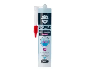Клей-герметик GROVER H300 гибридный многоцелевой прозрачный 300мл