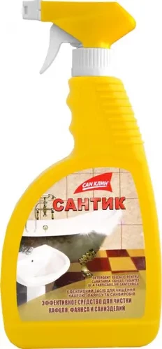 Чистящее средство сантехники САН КЛИН Сантик 750г спрей Чистящее средство сантехники САН КЛИН Сантик 750г спрей