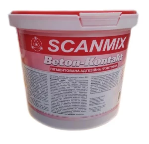Грунтовка SCANMIX Beton Kontakt 14кг ведро