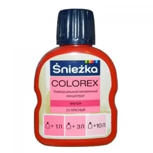 Краситель SNIEZKA Colorex 100мл 23 красный