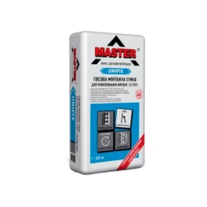 Клей для гипсокартона МАСТЕР UNIFIX 30кг