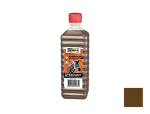 Лак цветной ZEBRA Деревоцвет 0,5л 5 орех