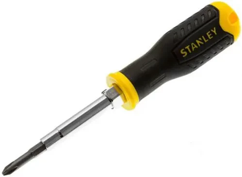 Отвертка STANLEY с насадками 6в1 0-68-012 Отвертка STANLEY с насадками 6в1 0-68-012