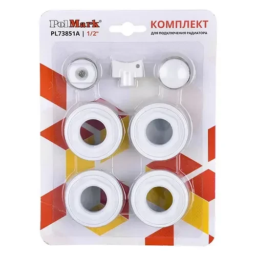 Комплект на радиатор PolMark 1''x1/2 Комплект на радиатор PolMark 1''x1/2