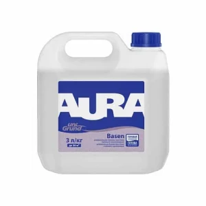 Грунтовка глубокопроницаемая AURA Unigrund Basen 5л