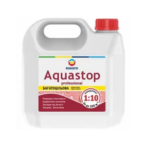 Грунтовка-концентрат укрепляющая ESKARO Aquastop Professional розовая 3л