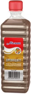 Лак цветной ZEBRA Деревоцвет 0,5л 6 дуб