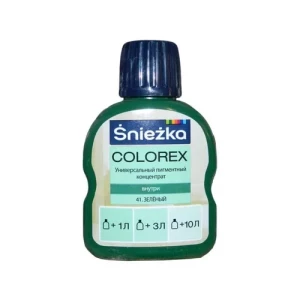 Краситель SNIEZKA Colorex 100мл 41 зеленый