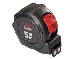 Рулетка VITALS MASTER 5м*25мм прорезиненная с нейлоновым покрытием 181733.