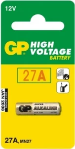 Баторейка GP 27A-U5 для ПУ А27