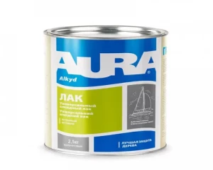 Лак AURA яхтенный 2,5кг полуматовый
