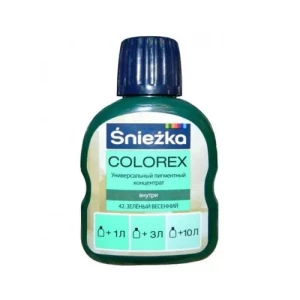 Краситель SNIEZKA Colorex 100мл 42 весенне-зеленый