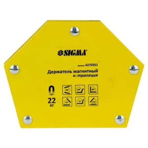 Магнит для сварки Sigma трапеция 22кг 45/90/135 4270351