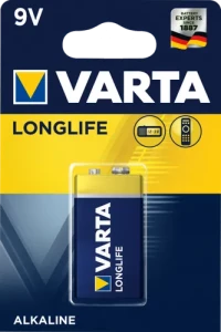 Батарейка VARTA LONGLIFE 6LR61 BLI 1