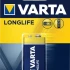 Батарейка VARTA LONGLIFE 6LR61 BLI 1