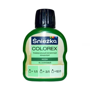 Краситель SNIEZKA Colorex 100мл 45 салатовый