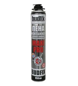 Пена монтажная BUDFIX MAXI PRO профессиональная 850мл