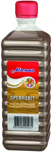 Лак цветной ZEBRA Деревоцвет 0,5л. Лак цветной ZEBRA Деревоцвет 0,5л.
