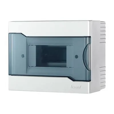 Щиток LEZARD 6 модулей наружный 730-2000-006 Щиток LEZARD 6 модулей наружный 730-2000-006